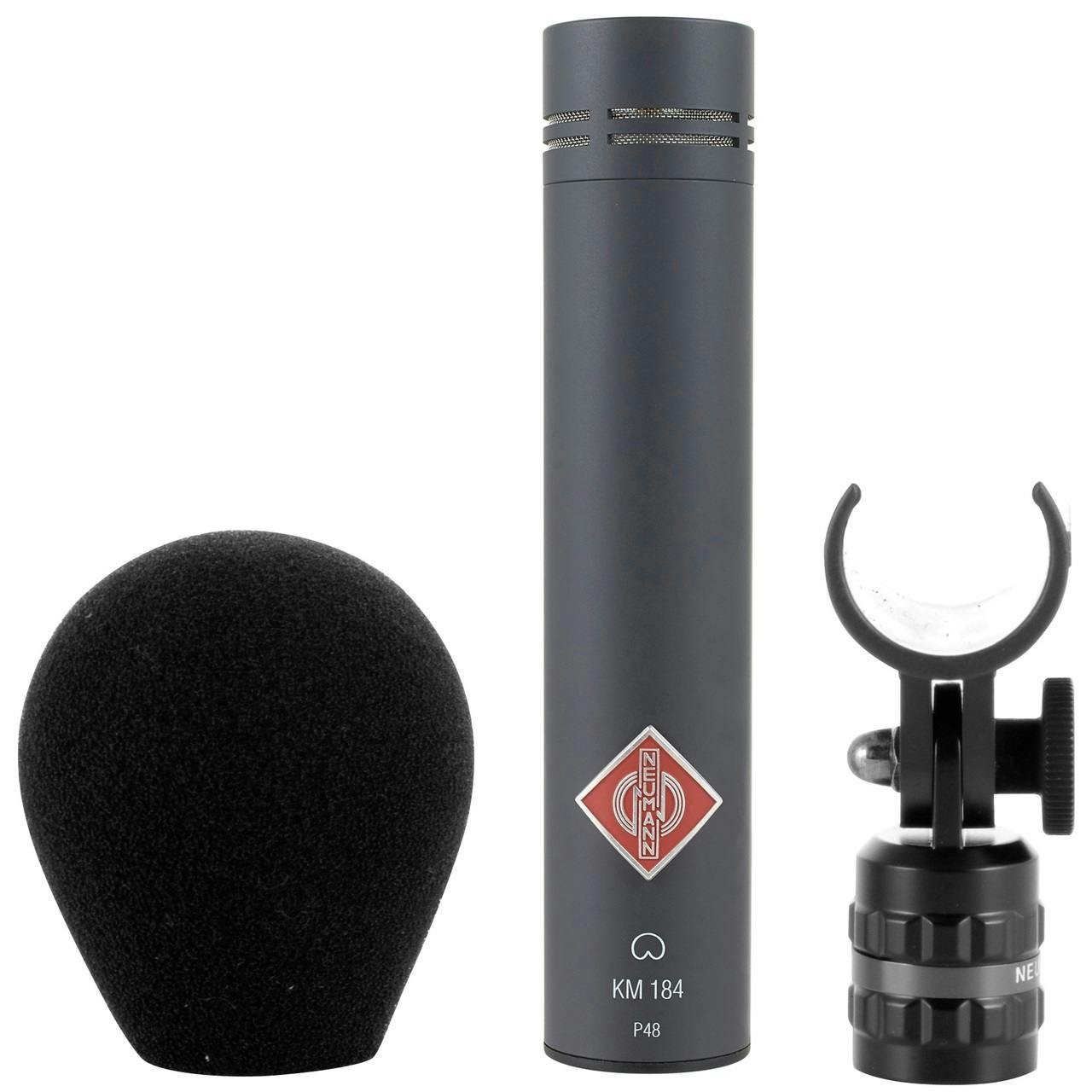 Neumann KM184 Cardioid Condenser Mic in Black - Image 3