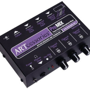 ART Promix 3 Channel Mic. Mixer - Image 3