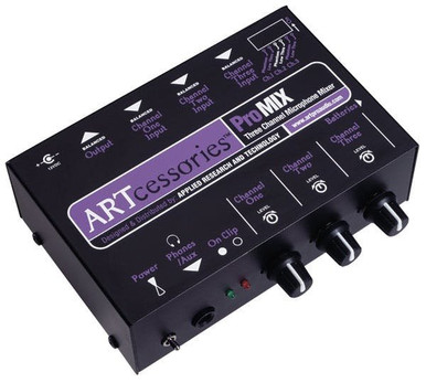 ART Promix 3 Channel Mic. Mixer