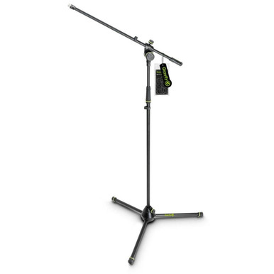 Gravity Microphone Stand with Folding Tripod Base