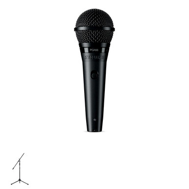 Shure PGA58 Vocal Microphone XLR to Jack cable Bundle