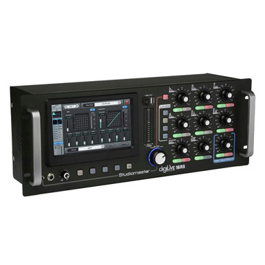 Studiomaster DigiLive 16RS Rackmount Digital Mixing Console with 12 Mic Inputs