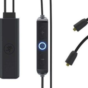 Mackie MP BTA Bluetooth Adapter with In-line Mic & Control for MP In-ear Monitors