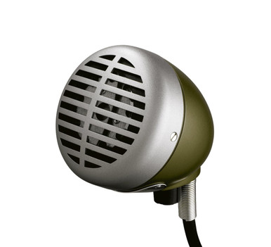 Shure Green Bullet 520DX Classic Harmonica Mic