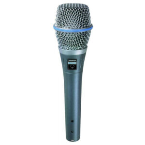 Shure Beta 87A Supercardioid Condenser Microphone - Image 1