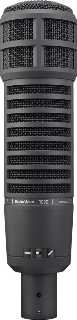 Electro Voice RE20 Dynamic Cardioid Microphone In Black