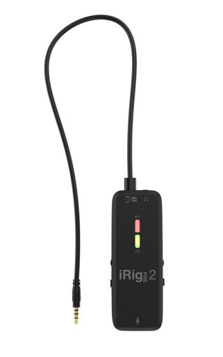 IK Multimedia iRig Pre 2 - XLR Microphone Interface & Preamp for iOS, Android and Digital Cameras. +48V