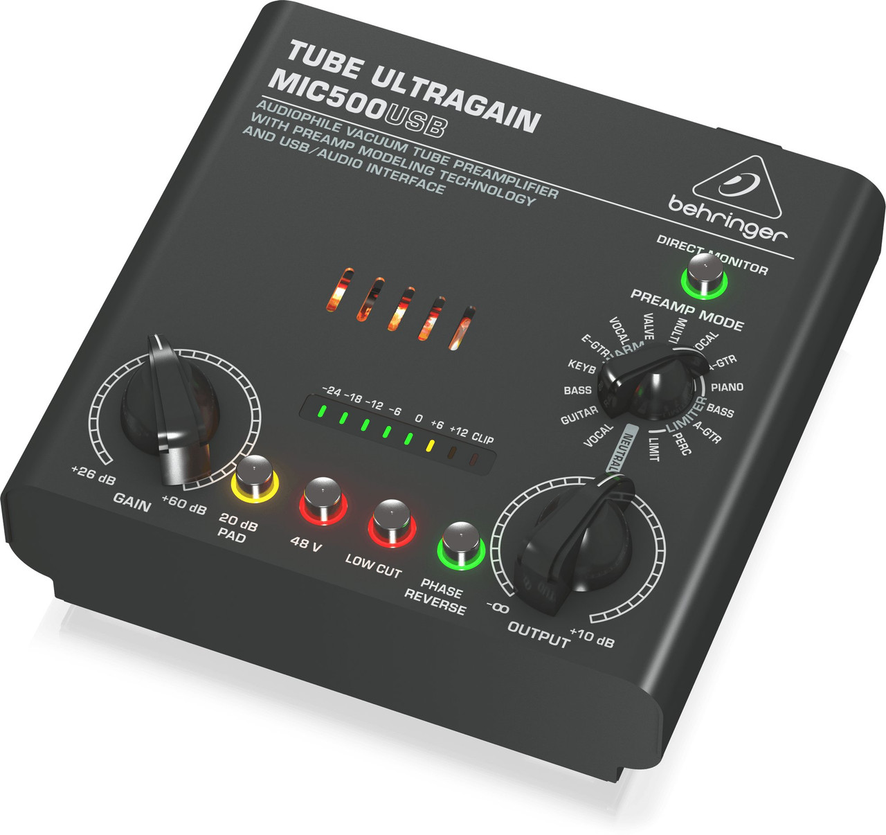 Behringer MIC500USB Microphone PreAmplifier - Image 5