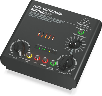 Behringer MIC500USB Microphone PreAmplifier