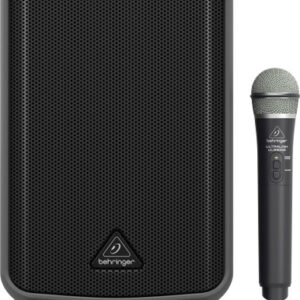 Behringer MPA100BT Portable Battery Powered Speaker with Wireless Microphone