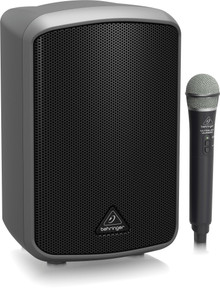 Behringer MPA100BT Portable Battery Powered Speaker with Wireless Microphone - Image 2