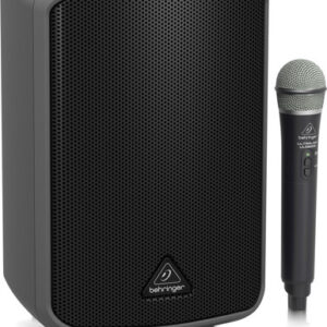 Behringer MPA100BT Portable Battery Powered Speaker with Wireless Microphone - Image 2