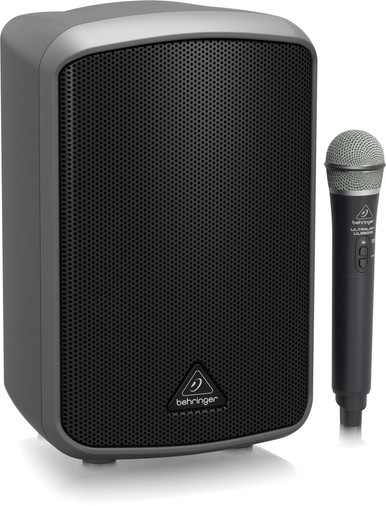 Behringer MPA100BT Portable Battery Powered Speaker with Wireless Microphone