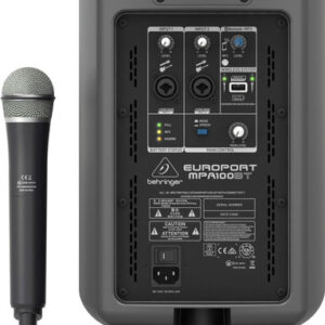 Behringer MPA100BT Portable Battery Powered Speaker with Wireless Microphone - Image 6