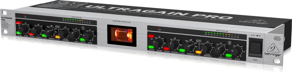 Behringer MIC2200 V2 Audiophile Vacuum Tube Microphone/Line Preamplifier