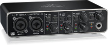 Behringer UMC204HD Audiophile 2x4 USB Audio Interface with MIDAS Mic Preamplifier - Image 2