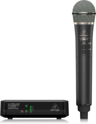 Behringer ULM300MIC 2.4 GHz Digital Wireless System with Handheld Microphone and Receiver