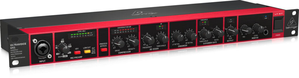 Behringer Ultravoice UV1 Mic Preamp, Voice Preamp & USB Interface