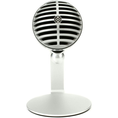 Shure Motiv MV5 Digital Large Diaphragm Condenser Mic In Silver