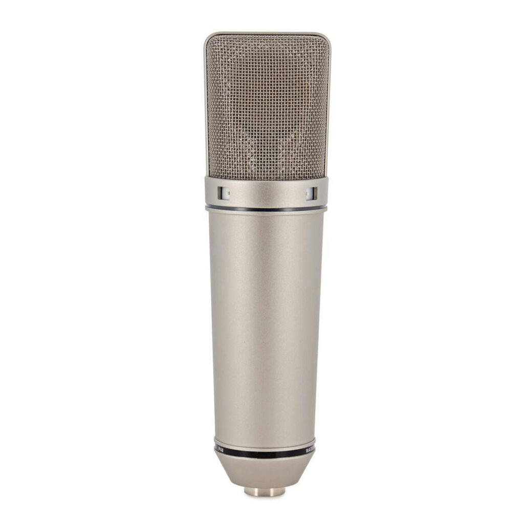 Neumann U87 Condenser Microphone Nickel Finish