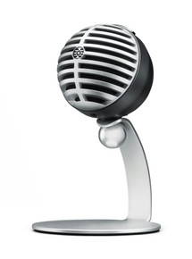 Shure Motiv MV5 Digital Large Diaphragm Condenser Mic In Silver - Image 2