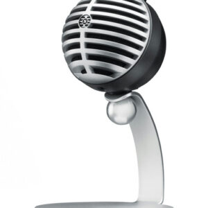 Shure Motiv MV5 Digital Large Diaphragm Condenser Mic In Silver - Image 2