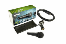 Shure PGA58 Cardioid dynamic vocal microphone with XLR-QTR cable - Image 2