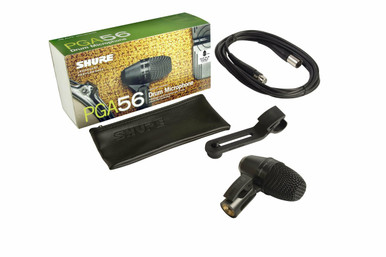 Shure PGA56 Cardioid swivel-mount dynamic snare / tom microphone
