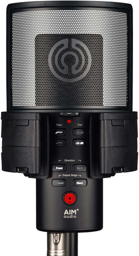 Aim Audio - Inspire Multi-Pattern Studio Mic and ORBIT/SENTRY Shockmount