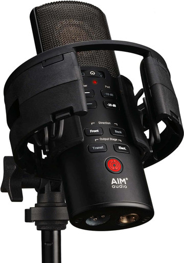 Aim Audio - Inspire Multi-Pattern Studio Mic and ORBIT/SENTRY Shockmount