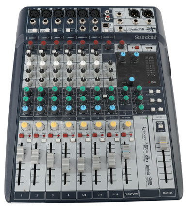B Stock : Soundcraft Signature 10 Mixer with 6 Mic Inputs - 008