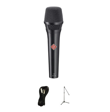 Neumann KMS104MT Cardioid Condenser Microphone Bundle with Mic Stand and XLR Cable