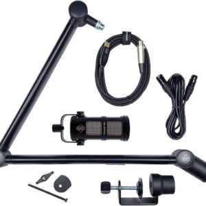 Sontronics Voicecasting Pack - BLACK Podcast Pro,ELEVATE stand,XLR-USB & XLR-XLR Cables - Image 3