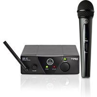 AKG WMS40 Mini Wireless Handheld Microphone System ISM 3