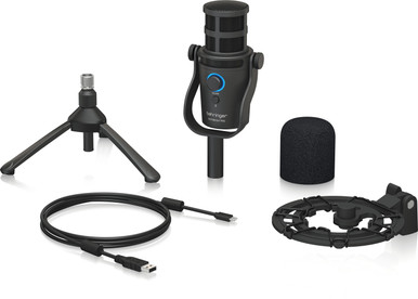 Behringer D2 PODCAST PRO - Large Diaphragm Dynamic Podcast Microphone