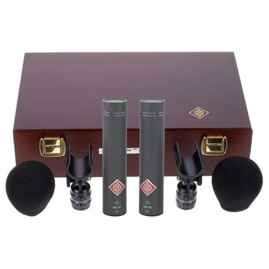 Neumann KM184 Stereo Mic Set in Black - Image 1