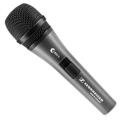 Sennheiser E835S Cardioid Vocal Microphone with Switch - Image 1