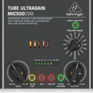 Behringer MIC500USB Microphone PreAmplifier - Image 1