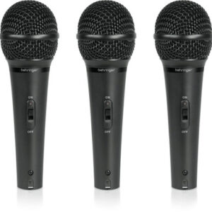 Behringer XM1800S 3 Dynamic Cardioid Microphones