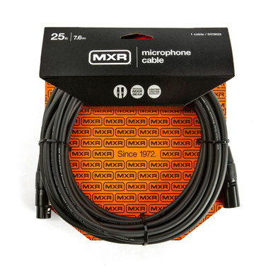 MXR Cable 25ft XLR Microphone Cable