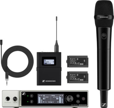 Sennheiser EW-DX MKE 2-835-S SET Digital wireless lavalier/handheld set (S1-10)