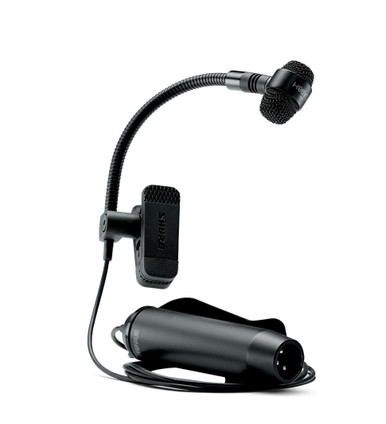 Shure PGA98H Cardioid Condenser Gooseneck Instrument Microphone With XLR Cable