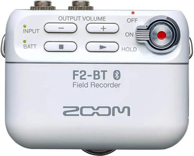 Zoom F2 Compact Field Recorder With Lavalier Mic & Bluetooth