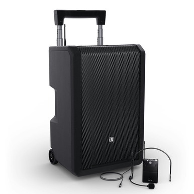 LD Systems ANNY 10 - Portable Battery Powered Bluetooth PA System with Headset Wireless Mic - Ch. 70