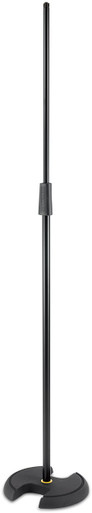 Hercules Stage Series Straight Mic Stand with Weighted Round H Base - Image 1