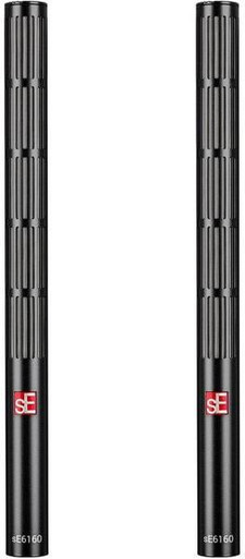 sE Electronics Factory Matched Pair of sE6160 Microphones with Clips & Soft Case