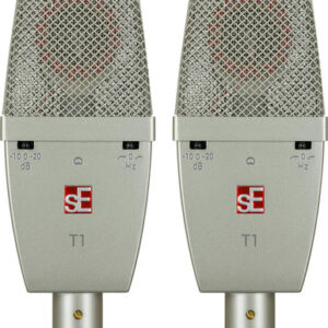 sE Electronics T1 (P), LDC, Titanium Capsule, Cardioid, Matched pair Condenser Microphone