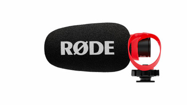 RODE VideoMicro II Ultra-compact On-camera Shotgun Mic with HELIX Isolation Mount - Image 1