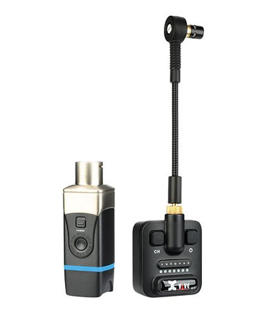 Xvive XU8 Acoustic Guitar Wireless Microphone System & Travel Case