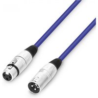 Adam Hall 3 STAR XLR Microphone Cable 1m Blue